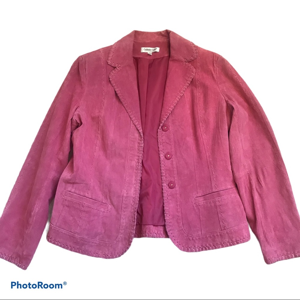 Women’s Coldwater Creek leather Jacket Size S